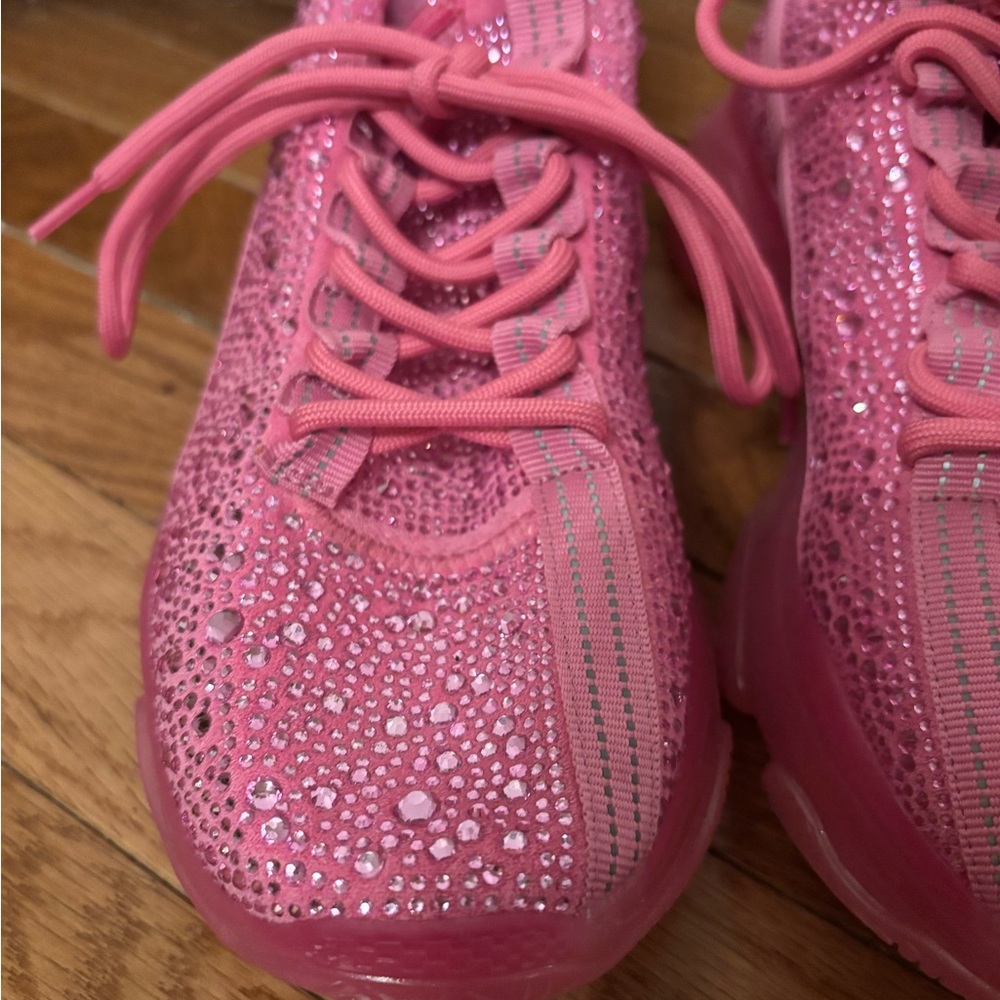Steve Madden Maxima Rhinestone Shoes - Picture 4 of 7
